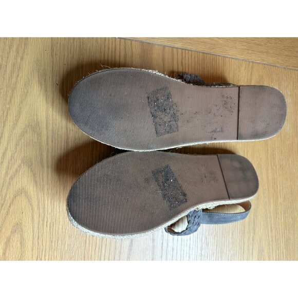 Chase & Chloe Women's Woven Strap Platform Sandals Lot of 2  Black & Gray Size 9 - Picture 11 of 15